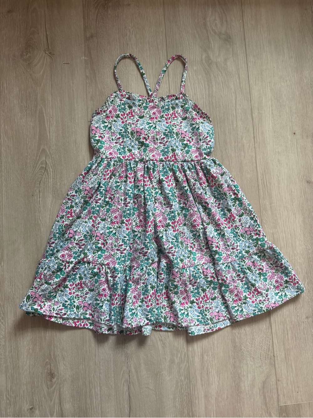 Janie and Jack Girls Floral Print Sundress